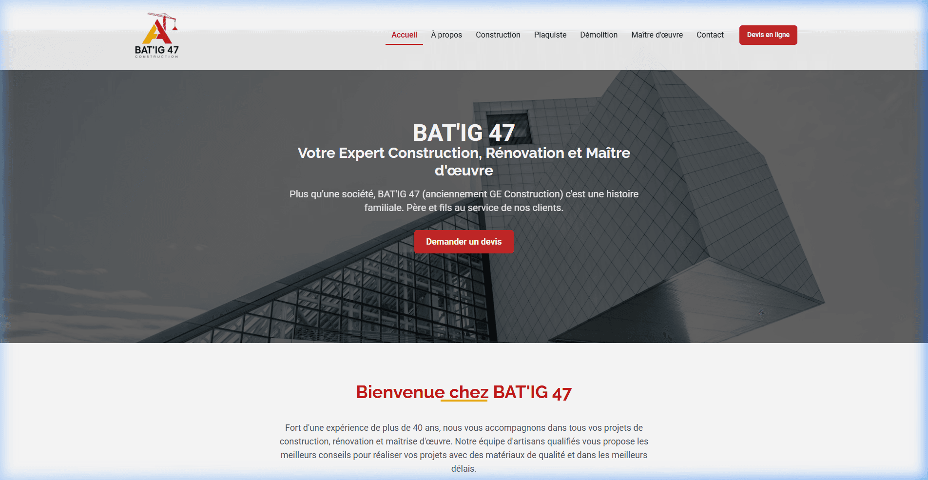 Réalisation Bati G 47